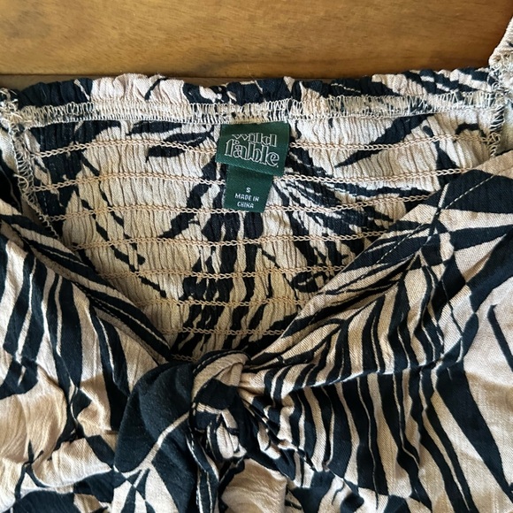 Wild Fable Floral Summer Crop Top size Small - Picture 4 of 4